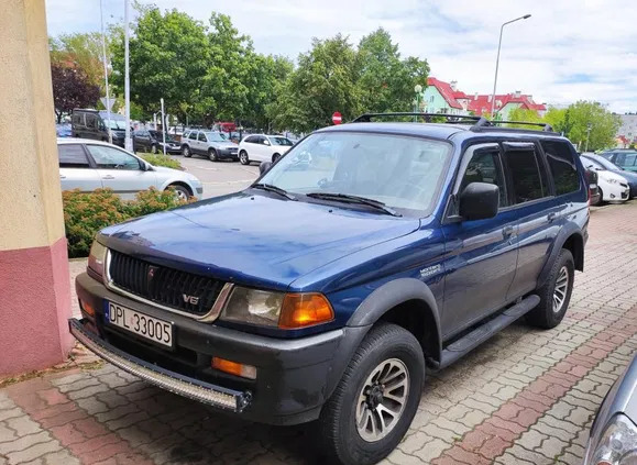 mitsubishi pajero polkowice Mitsubishi Pajero cena 7500 przebieg: 217200, rok produkcji 1999 z Polkowice